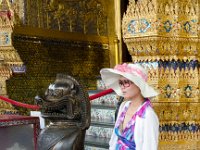 DSC 1167  Une belle apparition à Wat  Phra Kaeo