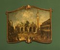 Salle d'armes - Peinture représentant la basilique St Marc de Venise