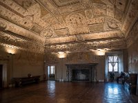Salle d'Apollon à l'intérieur du château