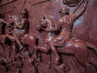 Musée Pio Clementino- Détail du sarcophage de Ste Hélène