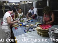 Nous avons participé à un cours de cuisine thai chez Pook et Yves ( KHROUA BAAN THAI) : Cours cuisine, Nous