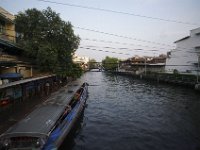 Un bateau sur un klong