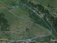 Tracé de la randonnée