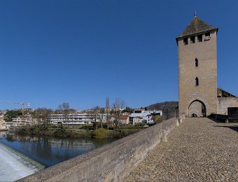Pont Valentré- vue sur le Lot