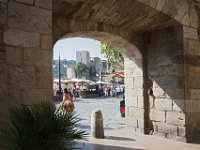 Porte est dans l'ancien rempart