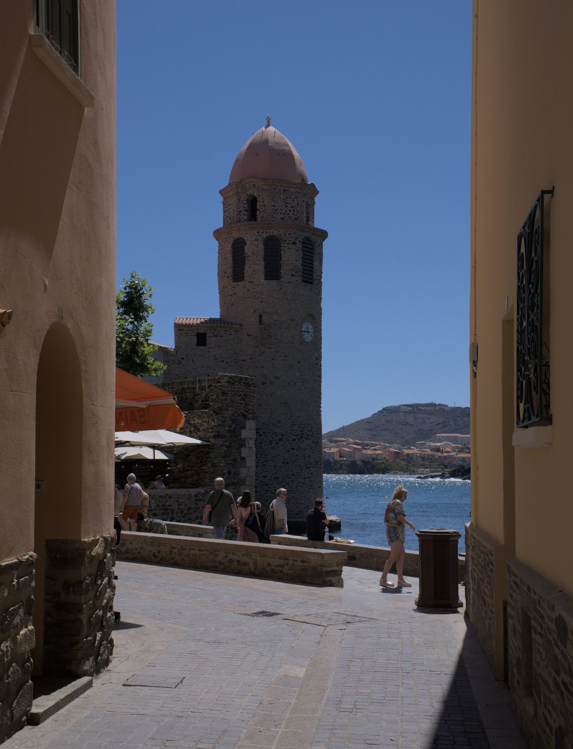 L'église notre Dame des anges et son clocher, ancien phare