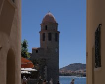 L'église notre Dame des anges et son clocher, ancien phare