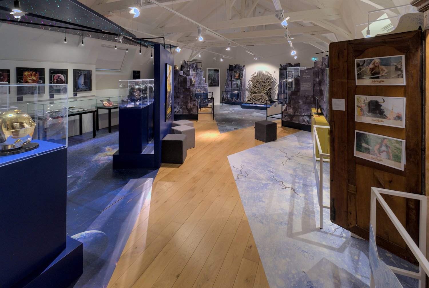 Salle d'exposition du musée