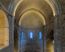 L'abside vue de la tribune des chanoines