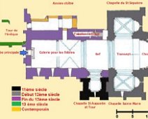 Plan de la cathédrale