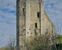 Château Barrière - Donjon  Construit sur l'ancien rempart galloromain