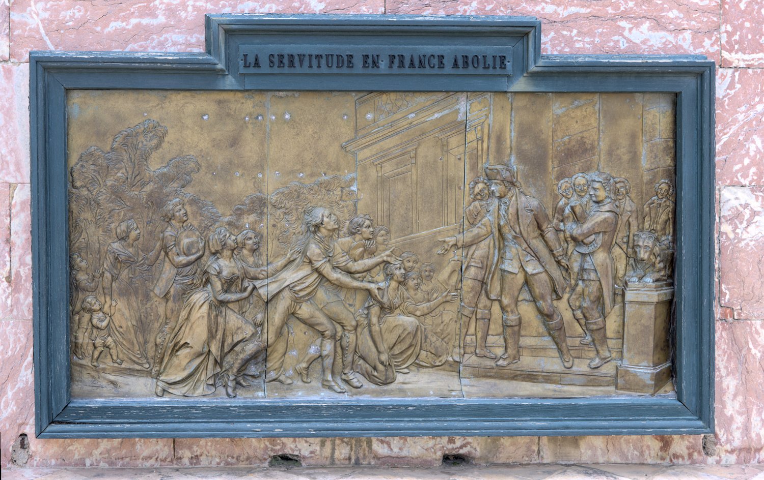 Bas-relief de l'obélisque