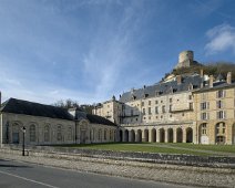 La façade du château