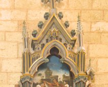 DSCF0271  L'église Notre Dame - Bas relief - Scène du chemain de croix