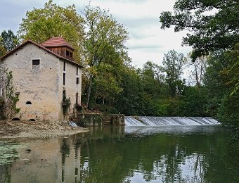 Moulin en cours de restauration