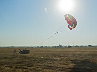 Désert du Thar- parachute ascensionnel