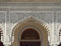 Mubarak Mahal, détail