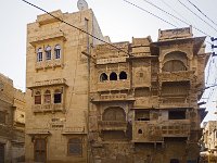 Haveli  Ces splendides demeures de grès ont été bâties par les négociants fortunés de Jaisalmer pendant la période de la route de la soie