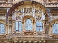 Façade du Phool Mahal- Détail d'architecture
