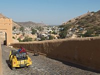 Amber vu de la rampe d'accès au fort