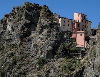 Maisons dans la falaise  Maisons construites dans la falaise
