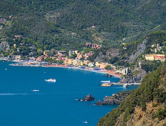 Monterrosso vue de Vernazza