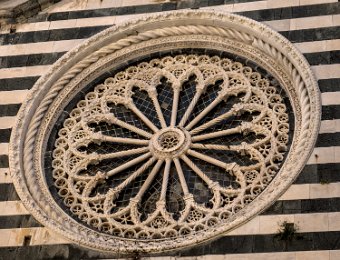 Rosace de l'église San Giovanni Battista