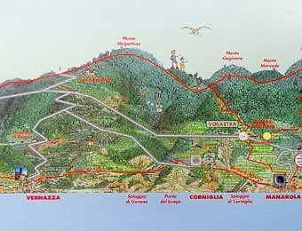 Panneau d'informations touristiques