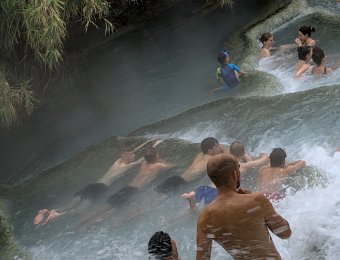 Dans la cascade du moulin