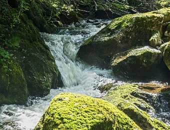 Aston au dessus du barrage de la Riète (Ariège)  NIKON D7100 - F13 - 1/60- 72mm - 400ISO : Aston, torrent, ariège