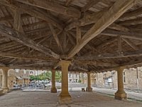 Charpente de la halle