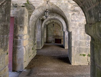 La galerie de la cour intérieure