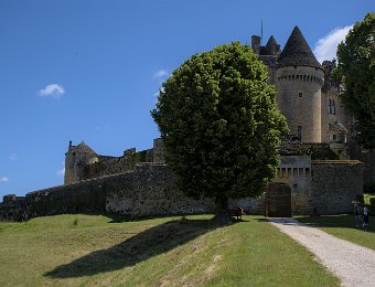 Vue d'ensemble du château