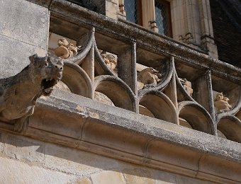 Balcon - décorations allégoriques