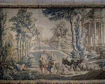 Tapisserie d'Aubusson de la chambre du seigneur