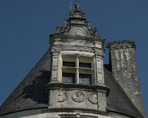 Lucarne de la tour ronde