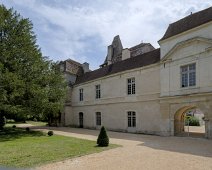 Façade arrière du château