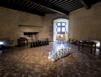 Donjon,  salle de jeu