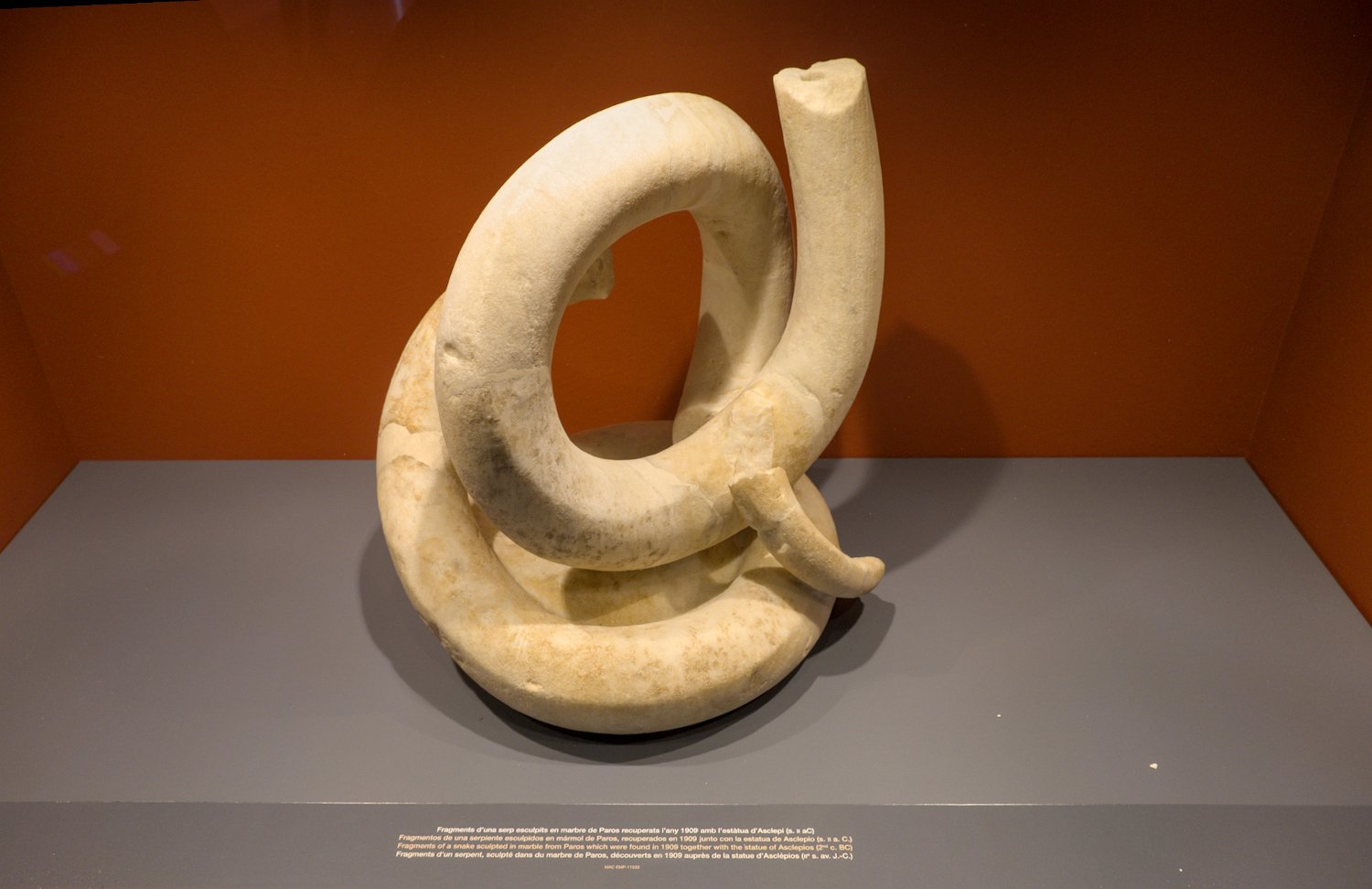 Sculpture de serpent