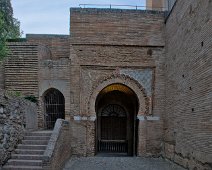 Alhambra - Façade intérieure de la porte de la Justice