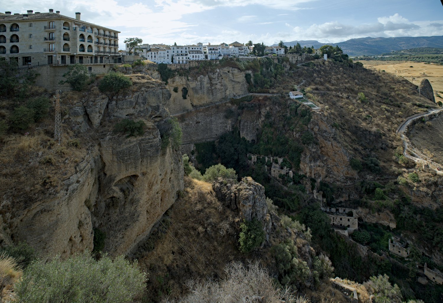 Vue sur le Tajo de Ronda