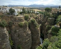 Tajo de Ronda (gorge) - Au fond le Pont Vieux