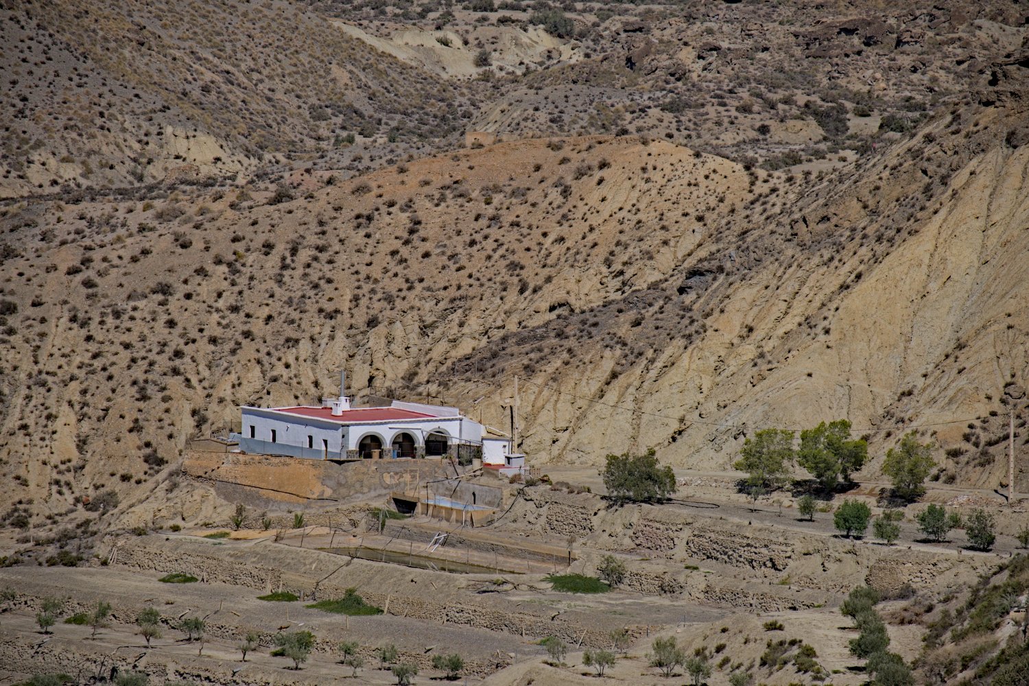 Désert de Tabernas - Exploitation agricole