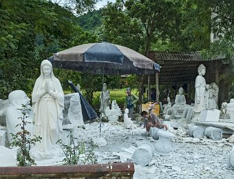 Sculptures réalisées en marbre