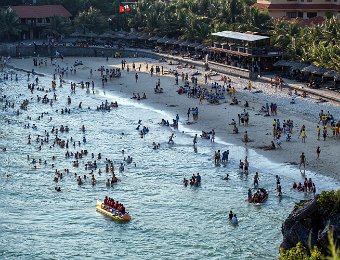 Aménagements touristiques sur l'ile de Cat Ba